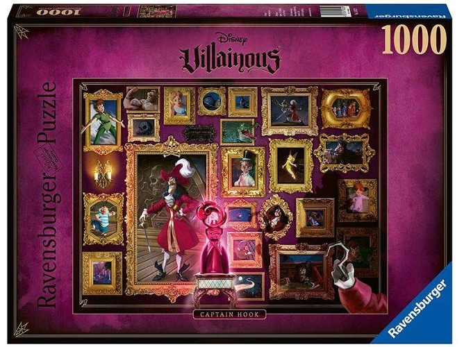 Puzzle EDUCA BORRAS Capitan Garfio (1000 Piezas)