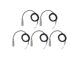 5 Sensores De Proximidad Bifilares Inductivos, Normalmente Abiertos, 150 Hz, Ip65, 10 Mm