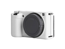 Capa Protetora De Silicone Macio Para Sony Zv-e10 Branca