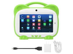 Tableta táctil para niños de 7 pulgadas, Android 10.0, Bluetooth, Wifi y 5500 mAh, luz dorada