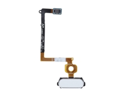 Cable Flexible Del Botón Home De Reemplazo Con Sensor De Huellas Dactilares Para Samsung Galaxy S6 Blanco