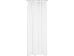 Cortina de Baño Poliester Blanco 5 FIVE  180X200Cm