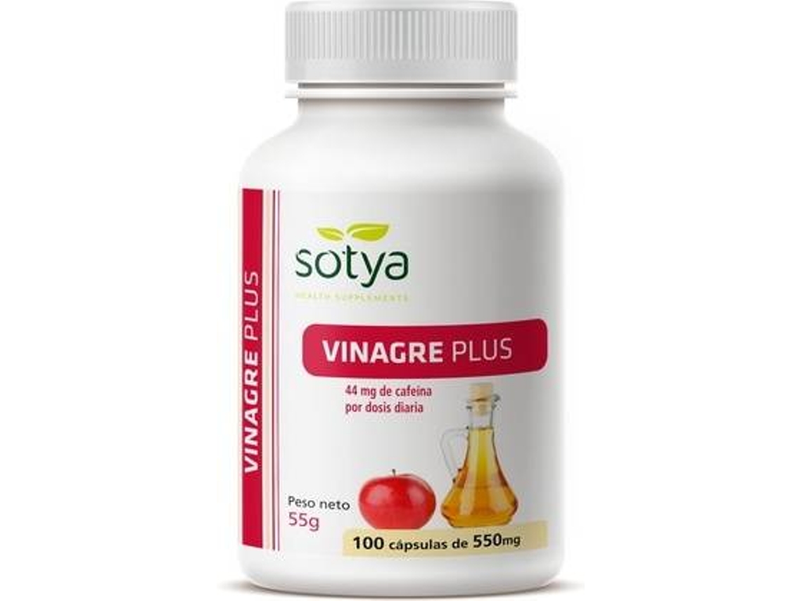 Complemento Alimentar SOTYA Vinagre Plus (100 cápsulas de 550mg)