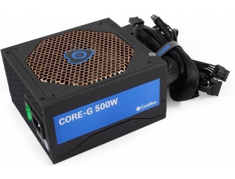 Fuente de Alimentación COOLBOX COO-FA500-AGLD (Non-Modular - 500 W - 80 Plus Gold)