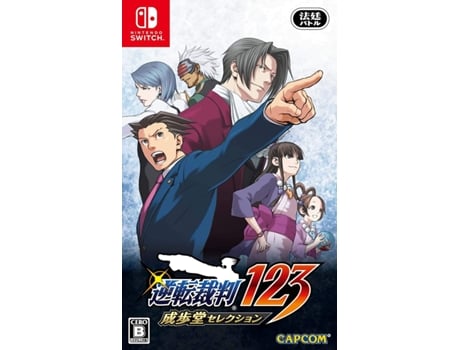 Juego Phoenix Wright Ace Attorney Trilogy 123 Nintendo Switch