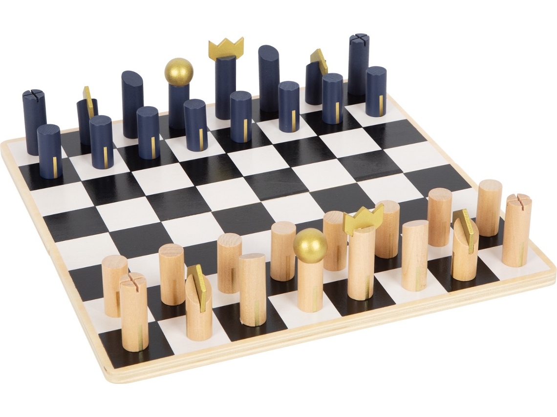 Chess And Backgammon Gold Edition SMALL FOOT COMPANY (6 años)