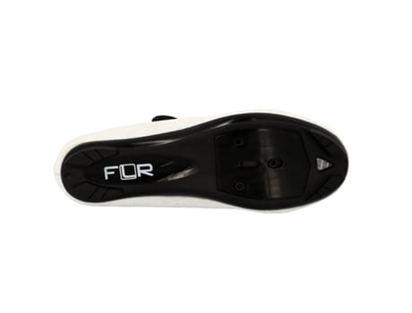 Zapatos FLR Zapatas Carretera Apriete Rueda Blanco (42)