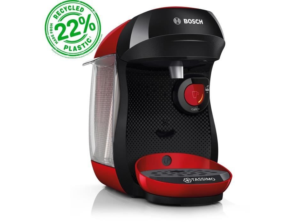 Cafetera multibebidas BOSCH TASSIMO T10 Happy red 1400 W
