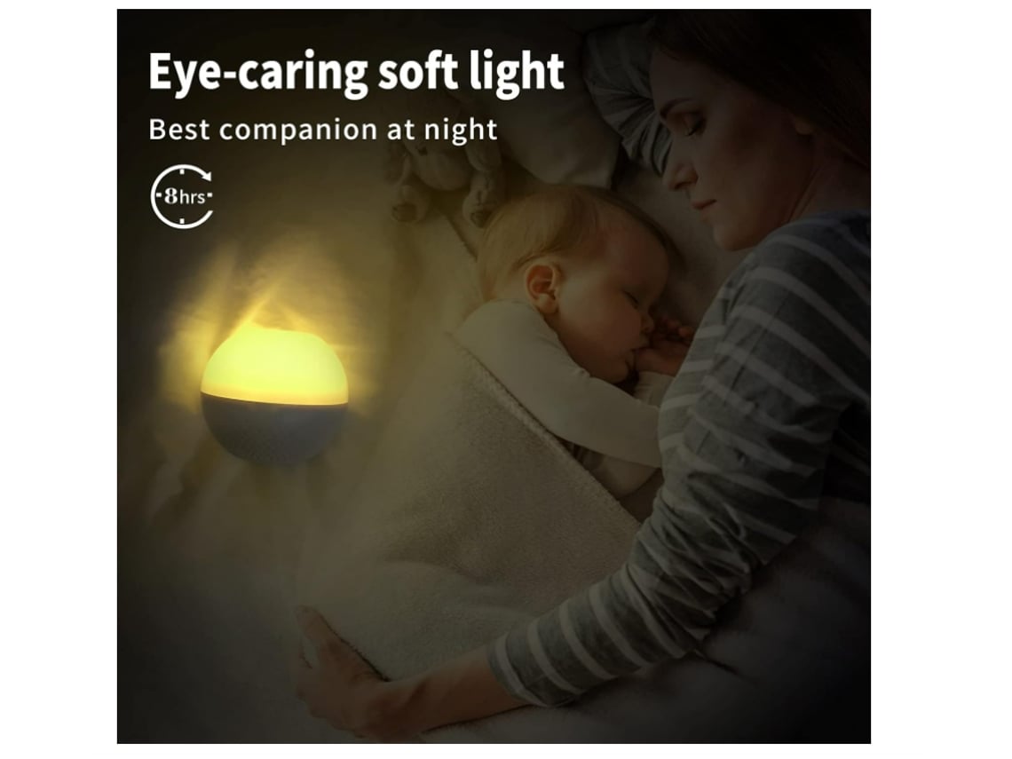 Luz nocturna para niños, luz nocturna táctil, lámparas de noche