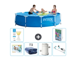 Intex Piscina Com Estrutura Redonda - 305x76 Cm - 7-peças S87
