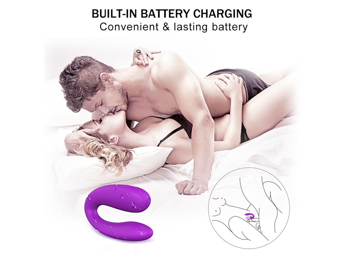 Vibrador En Forma De U Para Punto G Y Clítoris, Estimulación Fuerte, Juguete Adulto Para Mujer