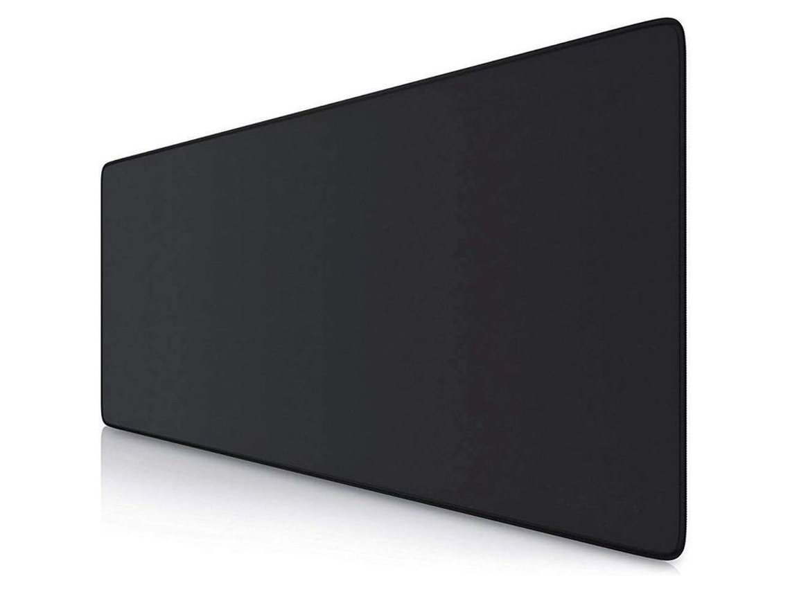 Alfombrilla De Ratón Grande Para Juegos De 900x400x2 Mm Con Base De Goma Antideslizante Y Tejido De Doble Trama Con Borde Cosido.