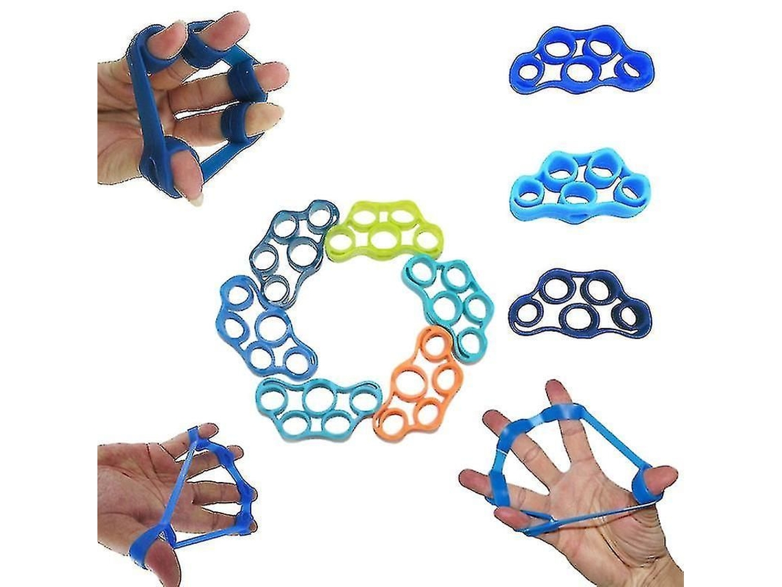 Bandas De Resistencia Para Estirar Los Dedos Y Fortalecer Las Manos, 3 Piezas, Para Rehabilitación Y Ejercicio.