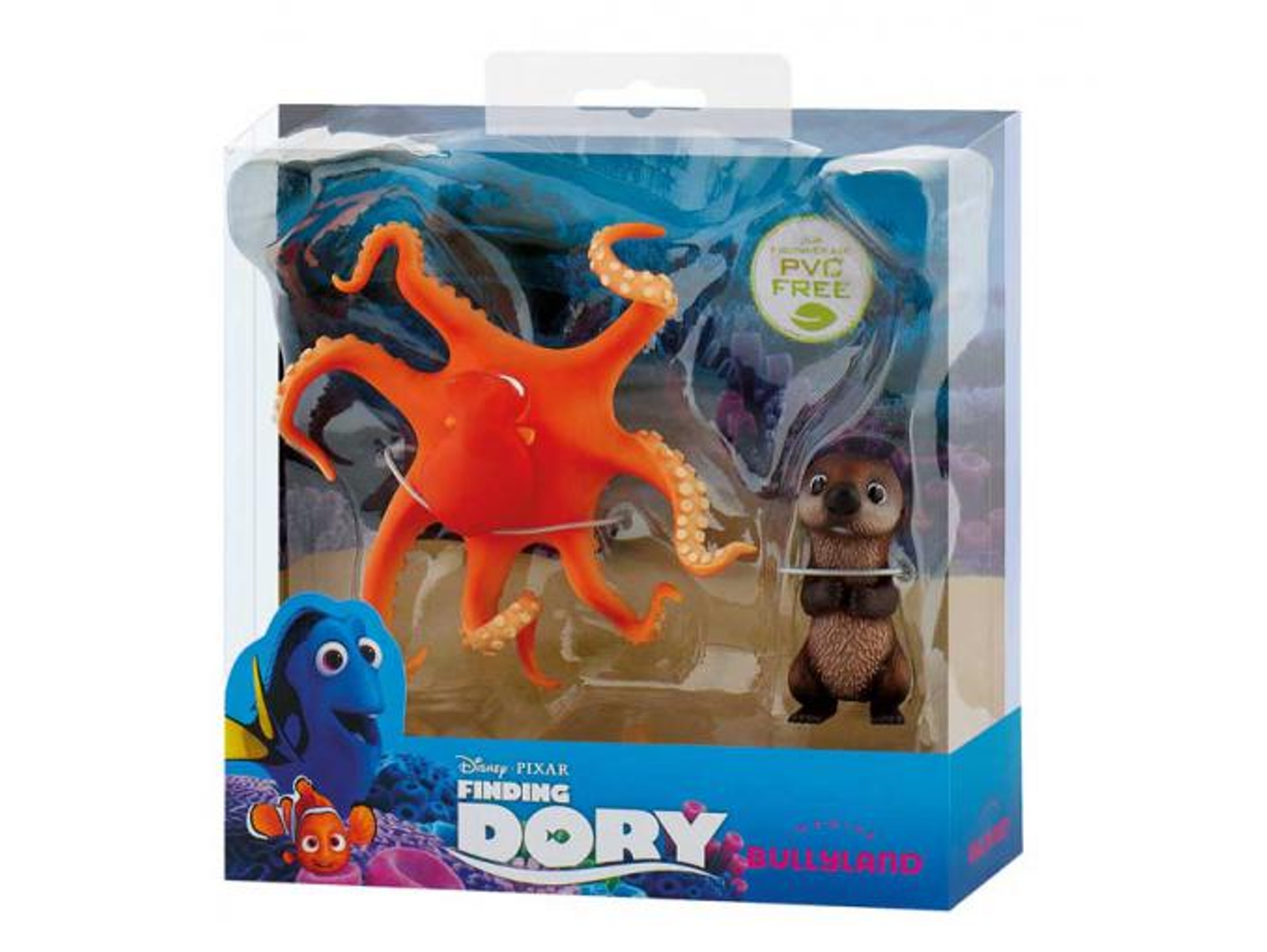 Conjunto de 2 Figuras de Jugar BULLYLAND Finding Dory: Hank y Castor