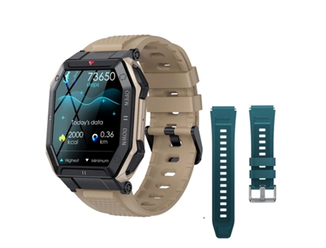 Smart Watch Hombres K55 Bluetooth Smartwatch Para Hombres Monitor de Salud Reloj Impermeable Para Android IOS Personalizado con cámara VEANXIN