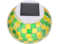 Lámpara Solar Exterior Para Césped, Jardín Y Decoración De Patios, Iluminación De Bajo Consumo, Autoencendido.