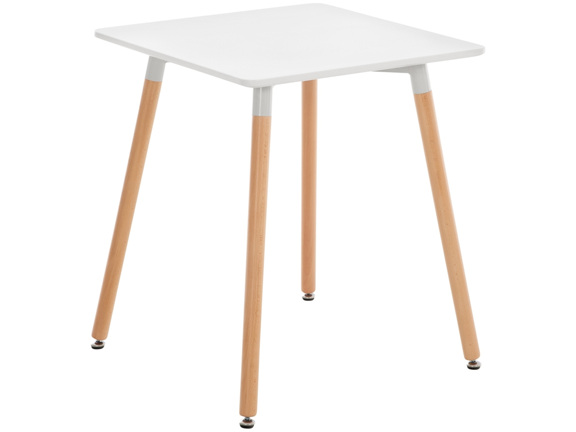 Mesa de cocina Viborg blanca/60 cm clp