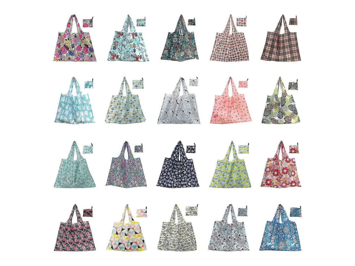 Bolsas de compra plegables extragrandes con gran capacidad, reutilizables y ecológicas. GOKOCO