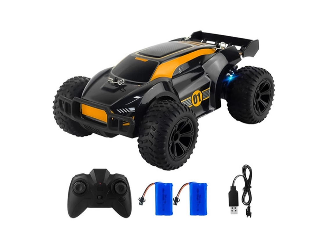 Coche eléctrico de juguete RC recargable de alta velocidad 2.4G para todo terreno, ideal para niños.