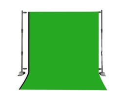 Kit De Soporte Para Fondo Fotográfico, Diseño De Barra Doble, Fondo De Color Sólido, 2.7x3.4m, Con 3 Colores Oem
