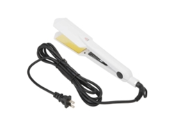 Prancha de cabelo cerâmica 2026 com 5 níveis de temperatura, função rápida, para cabelos secos/molhados e visor LED para salão de beleza.