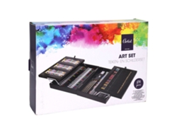 Artist Set de pintura de 174 piezas en caja de madera