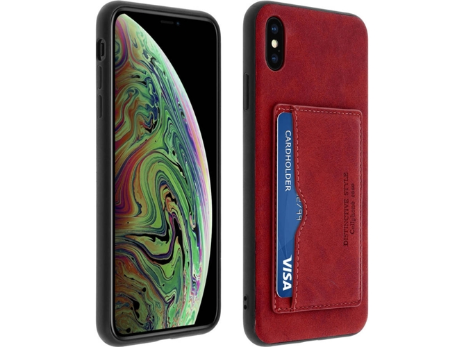Funda iPhone XS Max AVIZAR BACK-STAN-RD-XSM