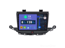 Coche Radio Android Auto Autoradio 8GB RAM 128G ROM CarPlay Navegación GPS Pantalla Táctil RoverOne para Opel GrandLand X 2017 - 2023 Astra K 2015 - 2021 