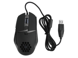 Ratón para juegos con cable, 6400 DPI, RGB, 8 botones