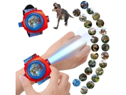 Reloj Proyector 3d De Dinosaurios Para Niños - 24 Diseños - Juguete Educativo - Regalo De Cumpleaños