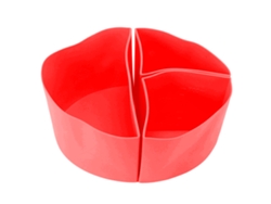 Revestimiento divisor para olla de cocción lenta 3 en 1, 6 cuartos, silicona, seguro, fácil de limpiar, accesorio de cocina