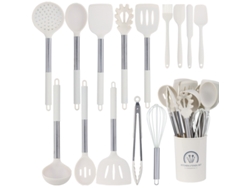 Juego De Utensilios De Cocina De Silicona Resistentes Al Calor Juego De 15 Piezas Con Asas De Acero Inoxidable Para Cocinar Y Hornear Cuich