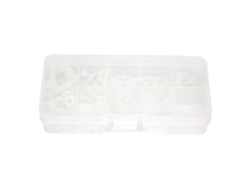 Juego De Tornillos De Nailon Con Tuerca Hexagonal M2-m5, Kit De Aislamiento Industrial, 150 Piezas.