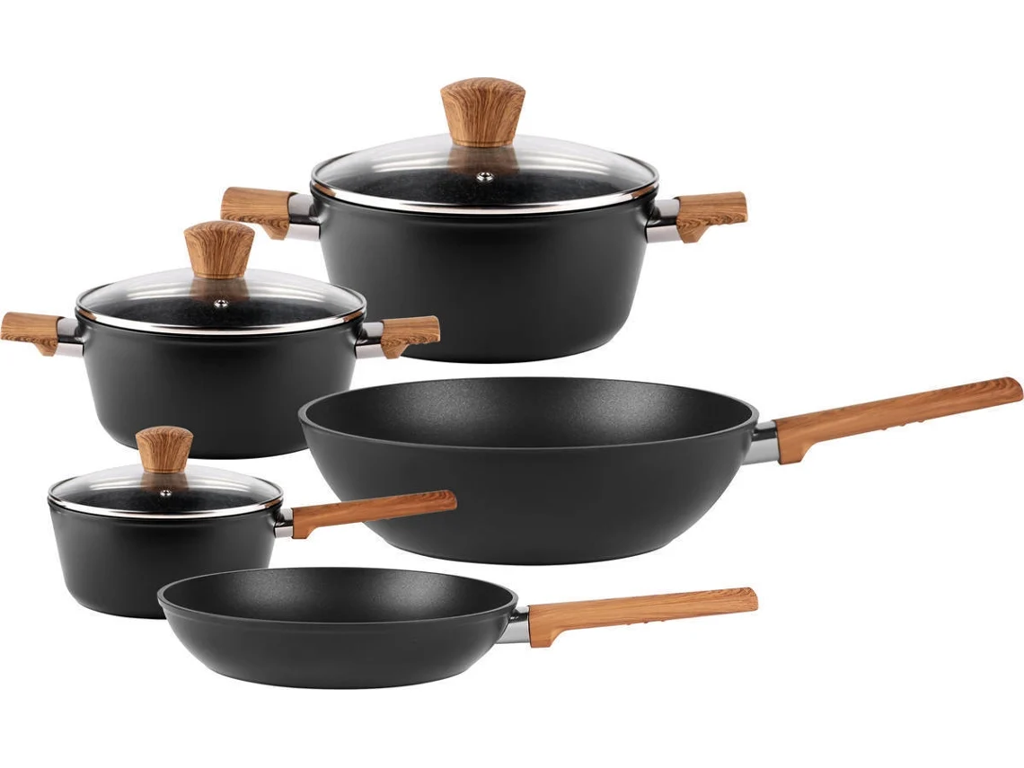 Juego de Cocina BECKEN - BCS9581 (Negro)