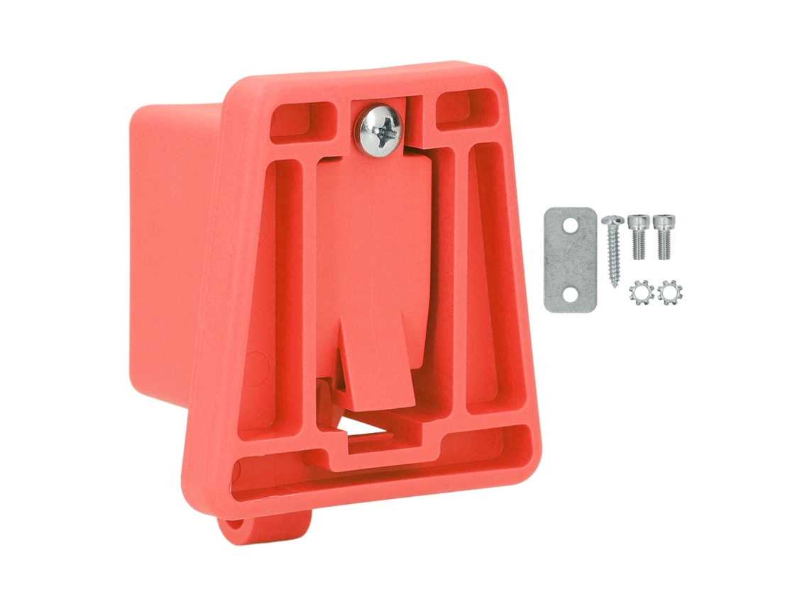 Vlrla-bloque Portaequipaje Delantero Reforzado Pa66 Fibra De Vidrio Adaptador Soporte Bolsa Para Bicicleta Plegable Brompton Rojo