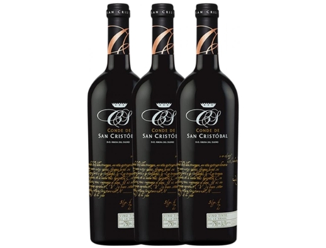 Vino CONDE DE SAN CRISTÓBAL Conde De San Cristóbal Ribera Del Duero Crianza (0.75 L - 3 unidades)