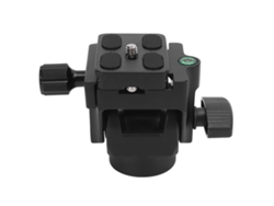 Cabezal inclinable para monopie y trípode, cabezal panorámico e inclinable para cámara y vídeo.