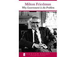 Libro Why Government Is the Problem de Milton Friedman (Inglés)