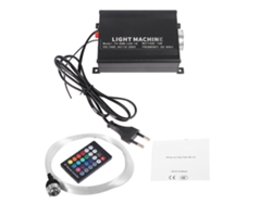 Bj-kit De Decoração De Teto Com Fibra Óptica Led Rgbw 16w Com Motor De Luz, Cabos E Controle Remoto