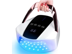 Lámpara De Uñas Led Uv Profesional Recargable E Inalámbrica De 96 W, Secador De Esmalte De Uñas En Gel.
