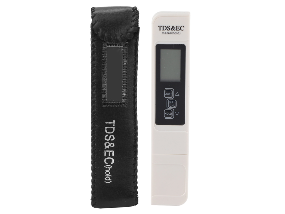 Analizador De Calidad Del Agua 3 En 1: Tds, Ce, Conductividad Y Temperatura Para Agua Residencial.