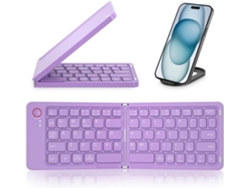 Mini Teclado Inalámbrico Bluetooth Plegable (sincroniza Hasta 3