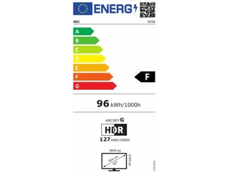 Televisão Led Nec E658 65"