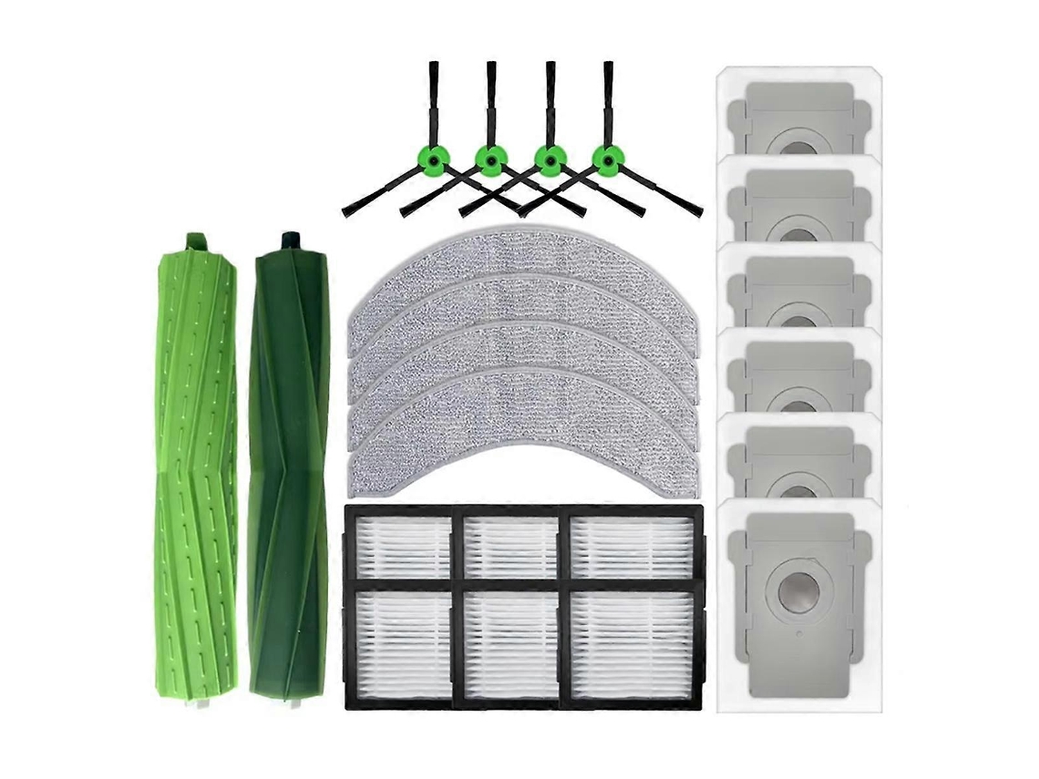 Peças De Reposição Para Aspirador De Pó Robô Combo 10 Max Acessórios Escova Principal Filtro Hepa Mop Pano Saco De Pó Saisiyiky