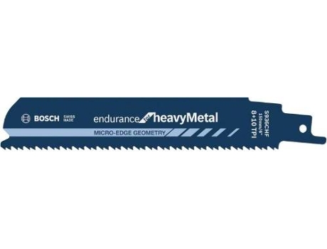 Hoja de Sierra de Sable BOSCH S 936 Chf Resistencia para Metal Pesado