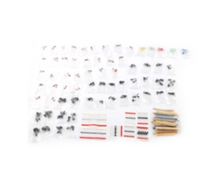 Kit De Componentes Electrónicos Super 6 Value: Resistencia, Condensador, Diodo, Led