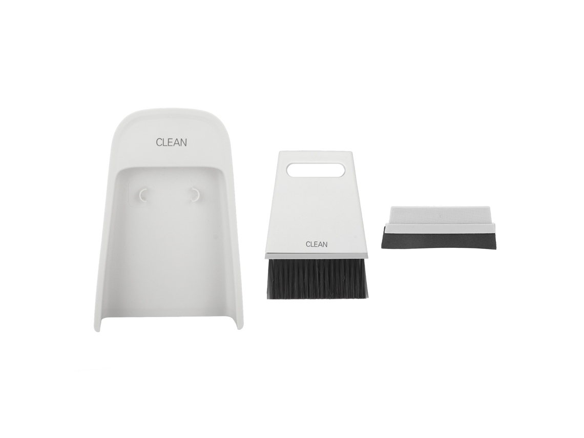 Juego De 3 Mini Cepillos De Limpieza Y Coladores Para Salones De Uñas, Color Blanco, Para Mesa.