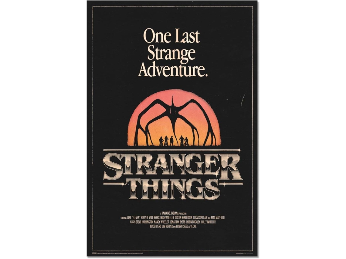 Póster activo de Stranger Things: Una última aventura extraña B.