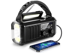 Radio Prunus J 369, supervivencia, portátil, batería, solar, GOKOCO
