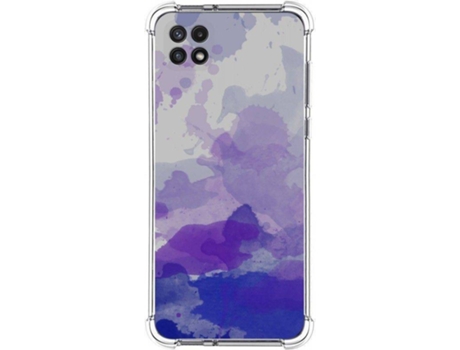 Carcasa Samsung Galaxy A22 5G TUMUNDOSMARTPHONE Acuarela 09 Multicolor